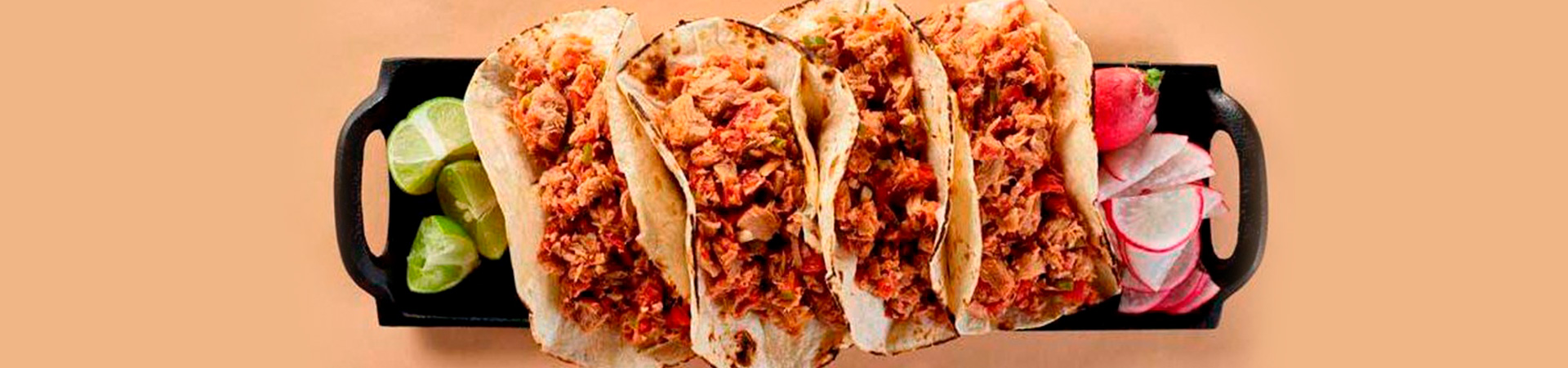 Tacos de machaca de Atún Ahumado Filetun Tacos de machaca de Atún Ahumado Filetun